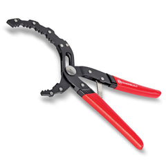 Powerbuilt front view of pliers showing full tool and gripping action for convenience