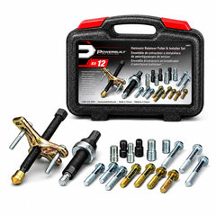 Powerbuilt kit overview in storage case showing organized pieces and quick access benefit