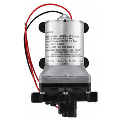 PowerMax pump fittings and wiring detail highlighting easy hookup advantage