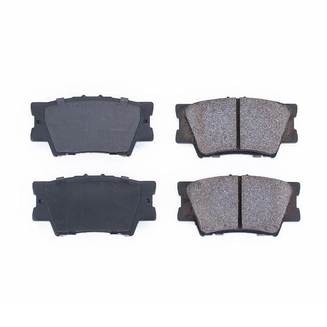 PowerStop Z16 rubberized shim detail highlighting vibration reduction benefit
