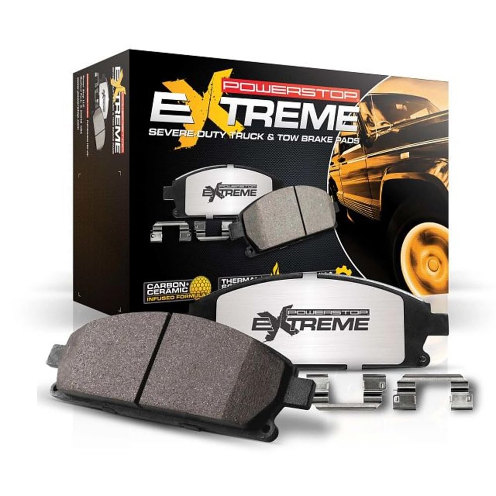 PowerStop front packaging showing kit and benefits for truck braking