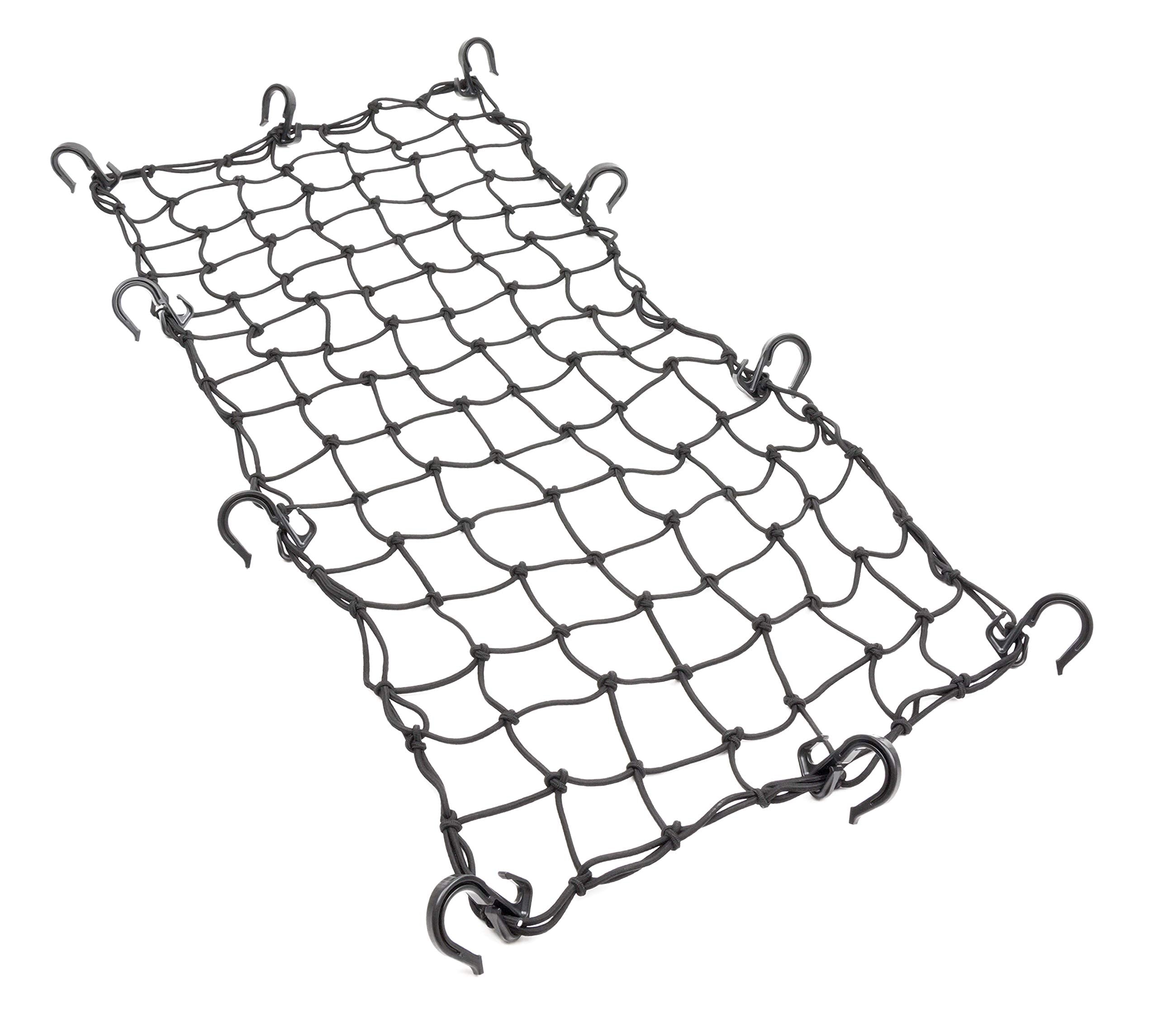 PowerTye front view of 15x30 cargo net showing full coverage and fit