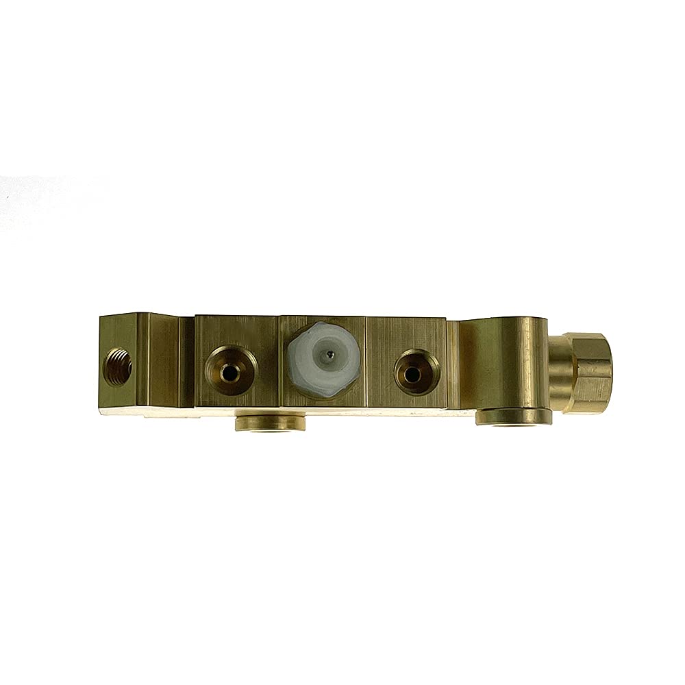 POWERWORKS PV4 threaded port detail highlighting brass threads for corrosion resistance and durable seals