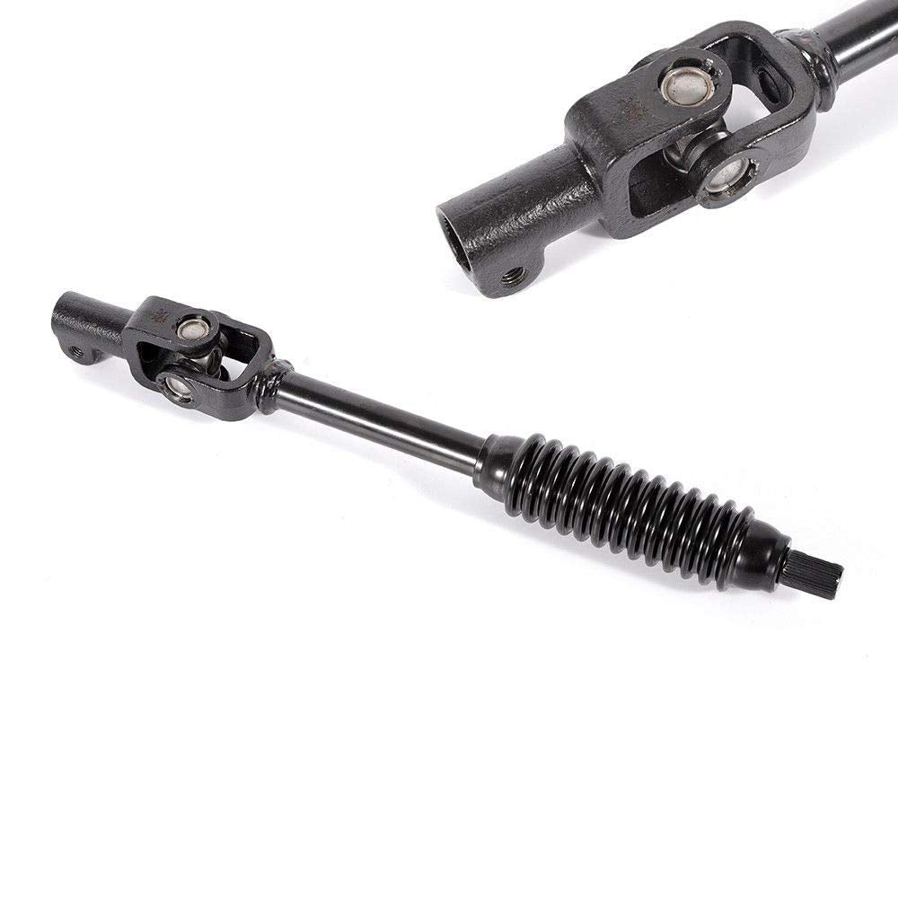 POWERWORKS black coating detail protecting shaft from corrosion and wear
