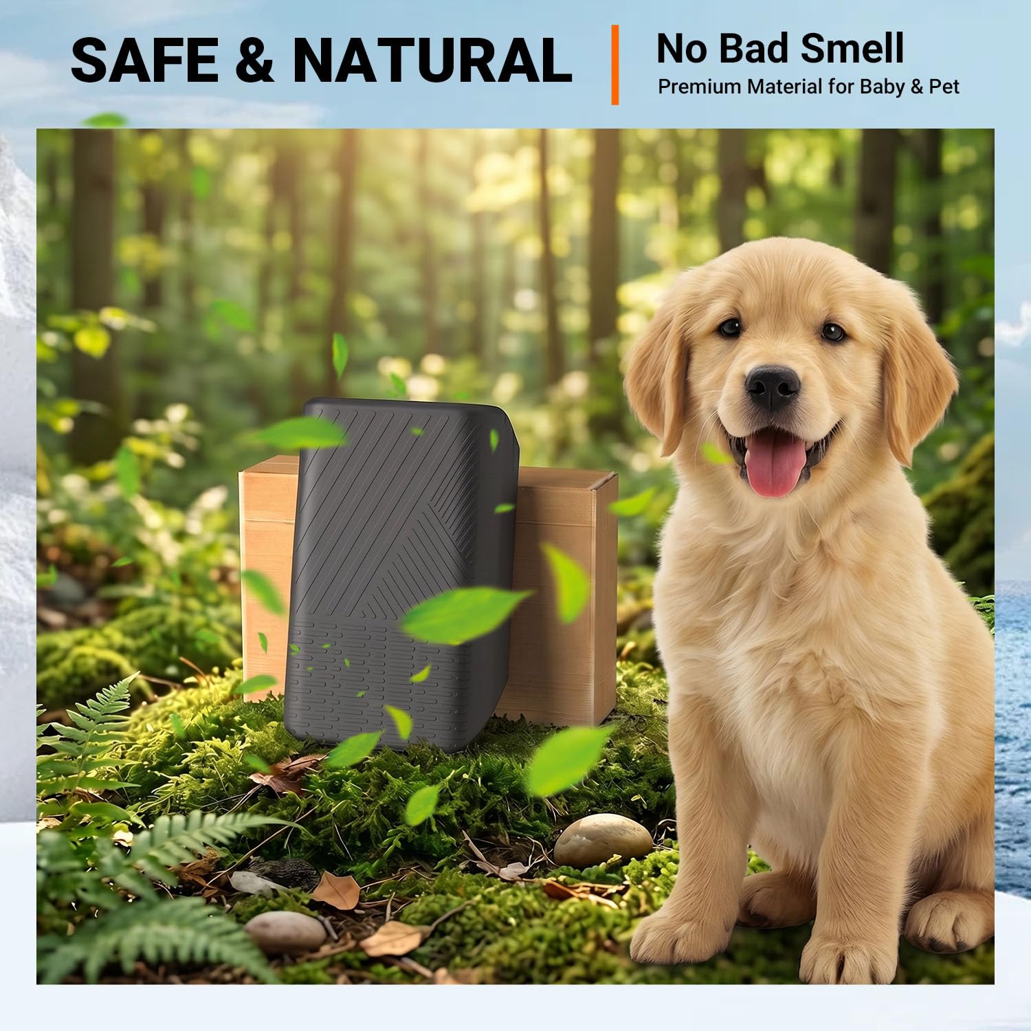 powoq pet resistant demo showing paw contact without damaging lid surface