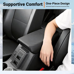 powoq side profile illustrating precise fit on Ford Bronco armrest lid