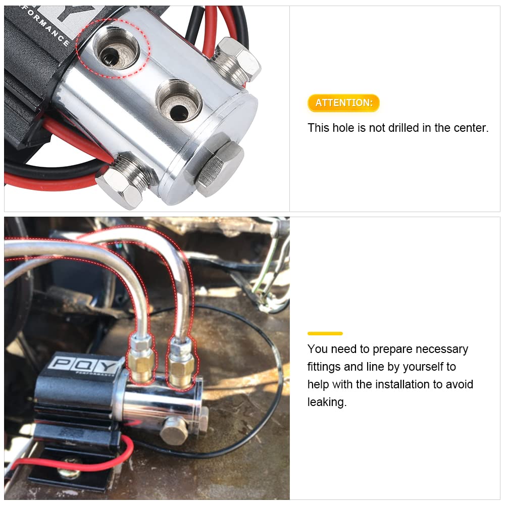 PQY installed under hood size comparison showing compact fit and space-saving benefit