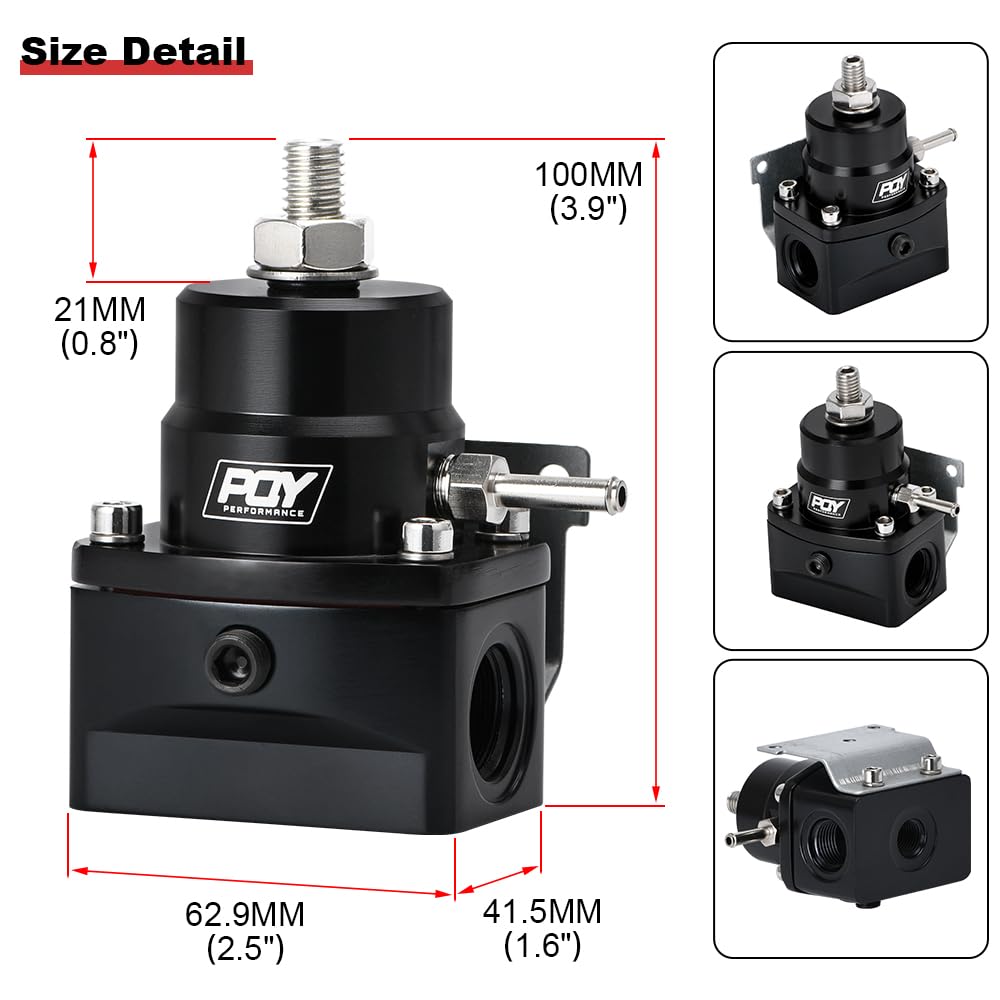 PQY regulator close-up of machined billet surface highlighting durable construction