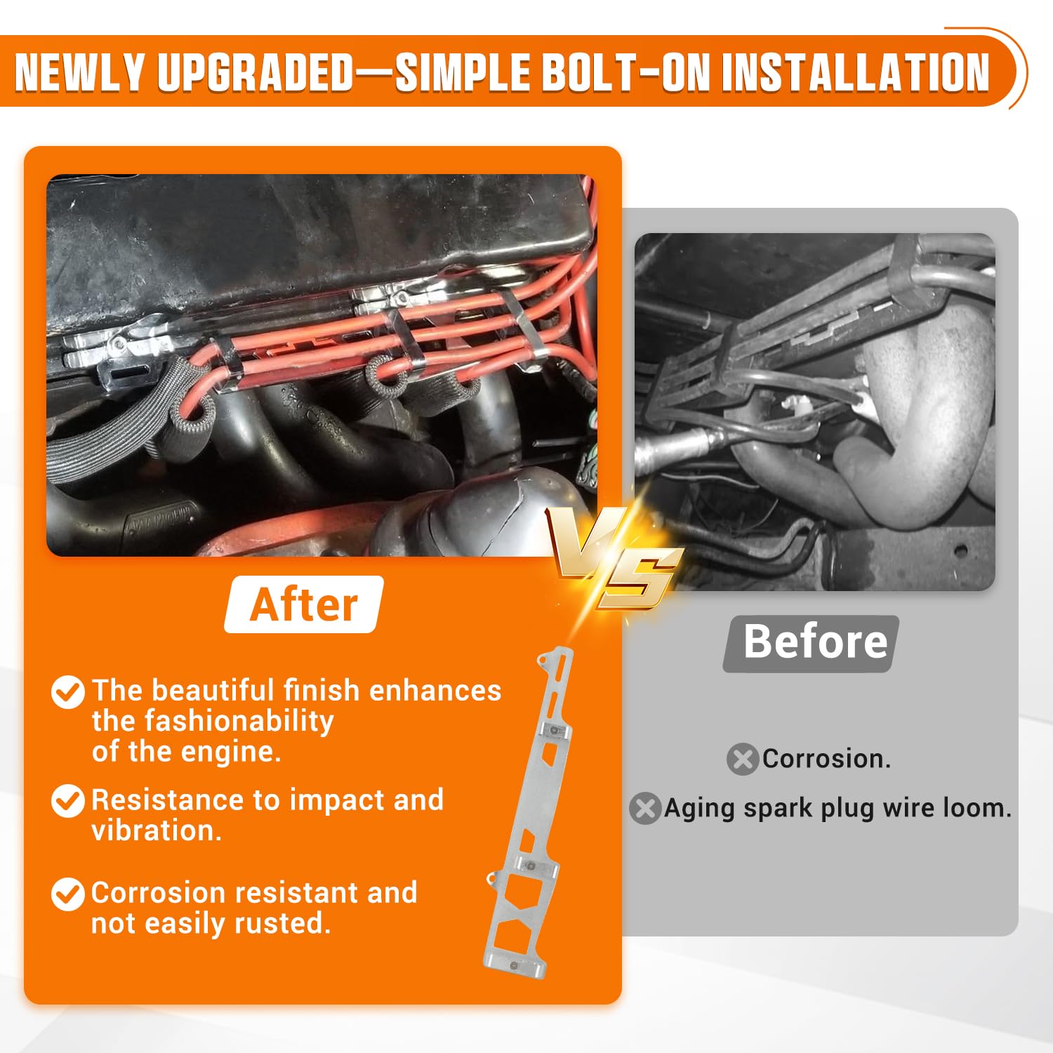 PQY loom next to included hex key demonstrating compact size and easy install