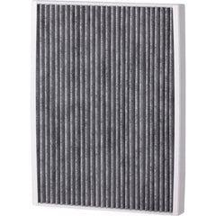 Premium Guard side profile showing filter thickness and secure fit advantage