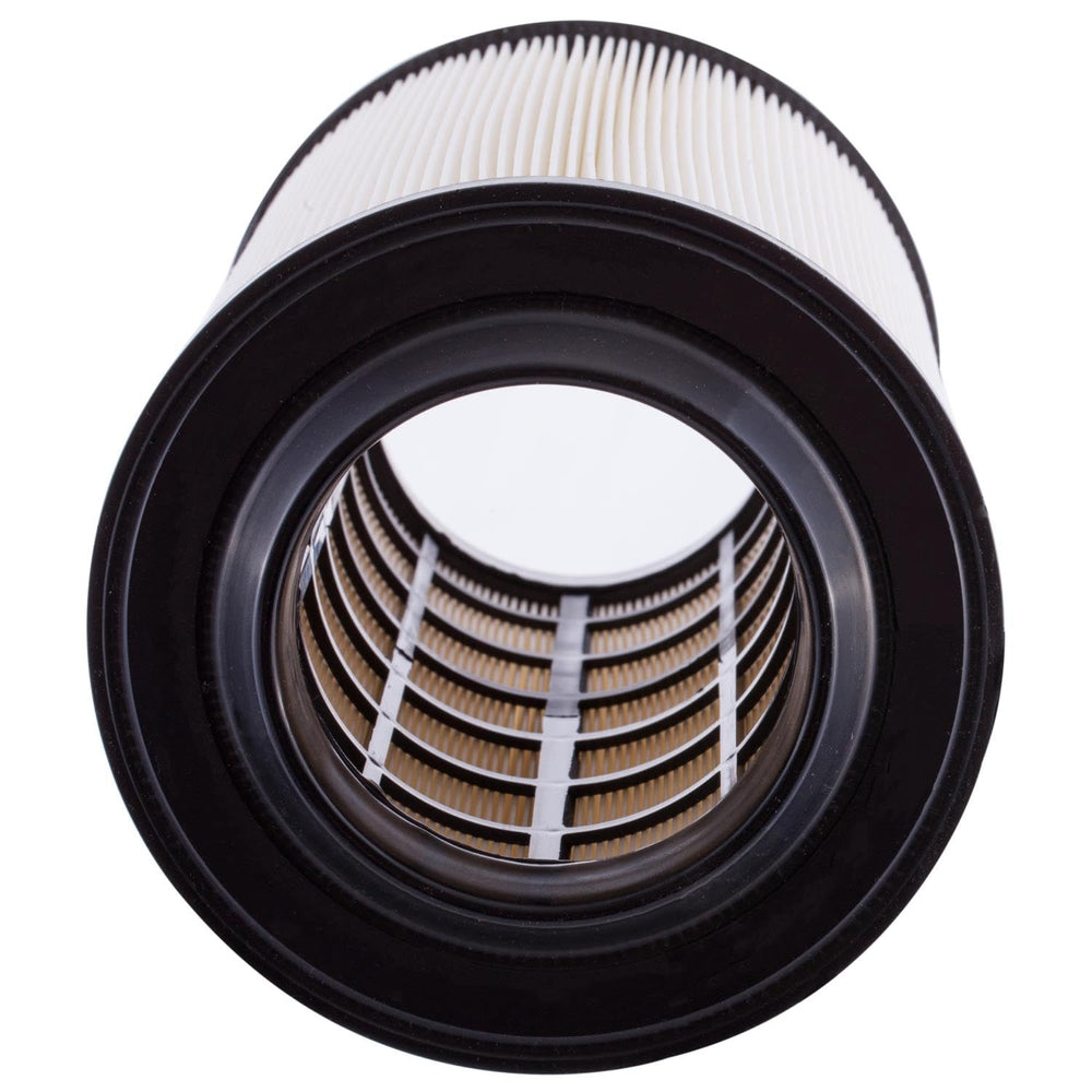 Premium Guard filter cutaway showing layered construction benefit