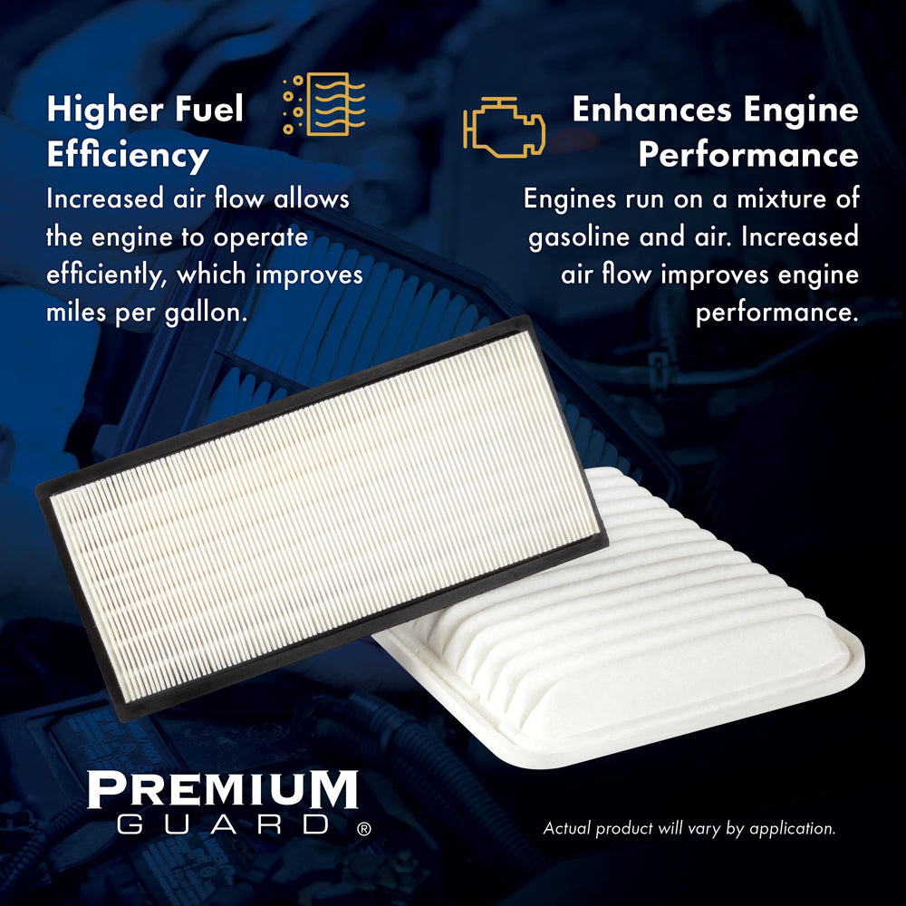 Premium Guard installed in Pacifica intake for straightforward replacement benefit