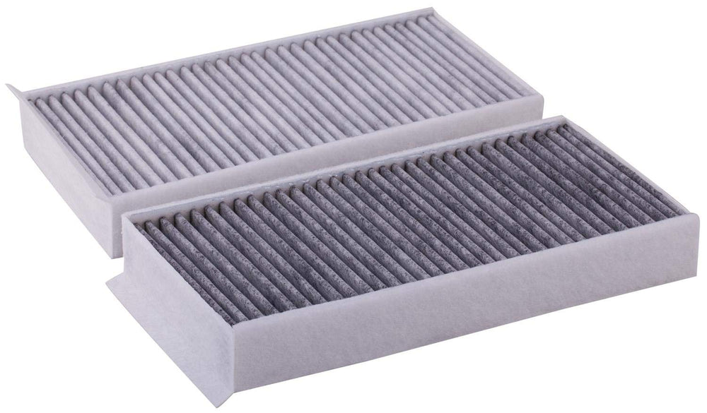 Premium Guard filter in car dashboard area illustrating cleaner vents and better air quality