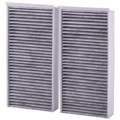 Premium Guard filter installed in vehicle housing demonstrating quick direct-fit replacement
