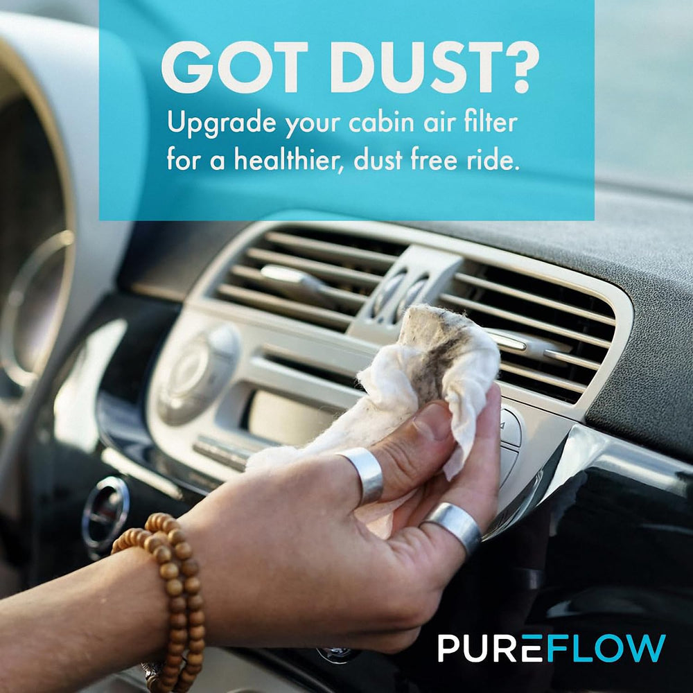 Premium Guard PUREFLOW installed under glovebox improving air quality