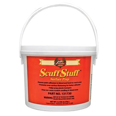 Presta Scuff Stuff in use with lint-free cloth removing road film benefit