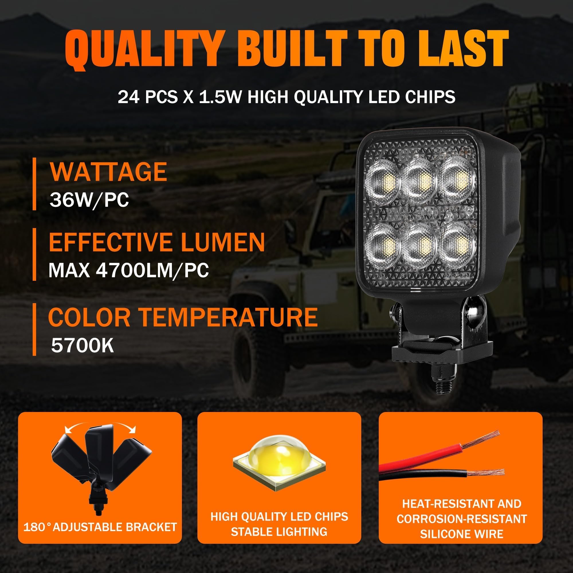 Primelux retail packaging with two lights emphasizing complete two-piece worklight set