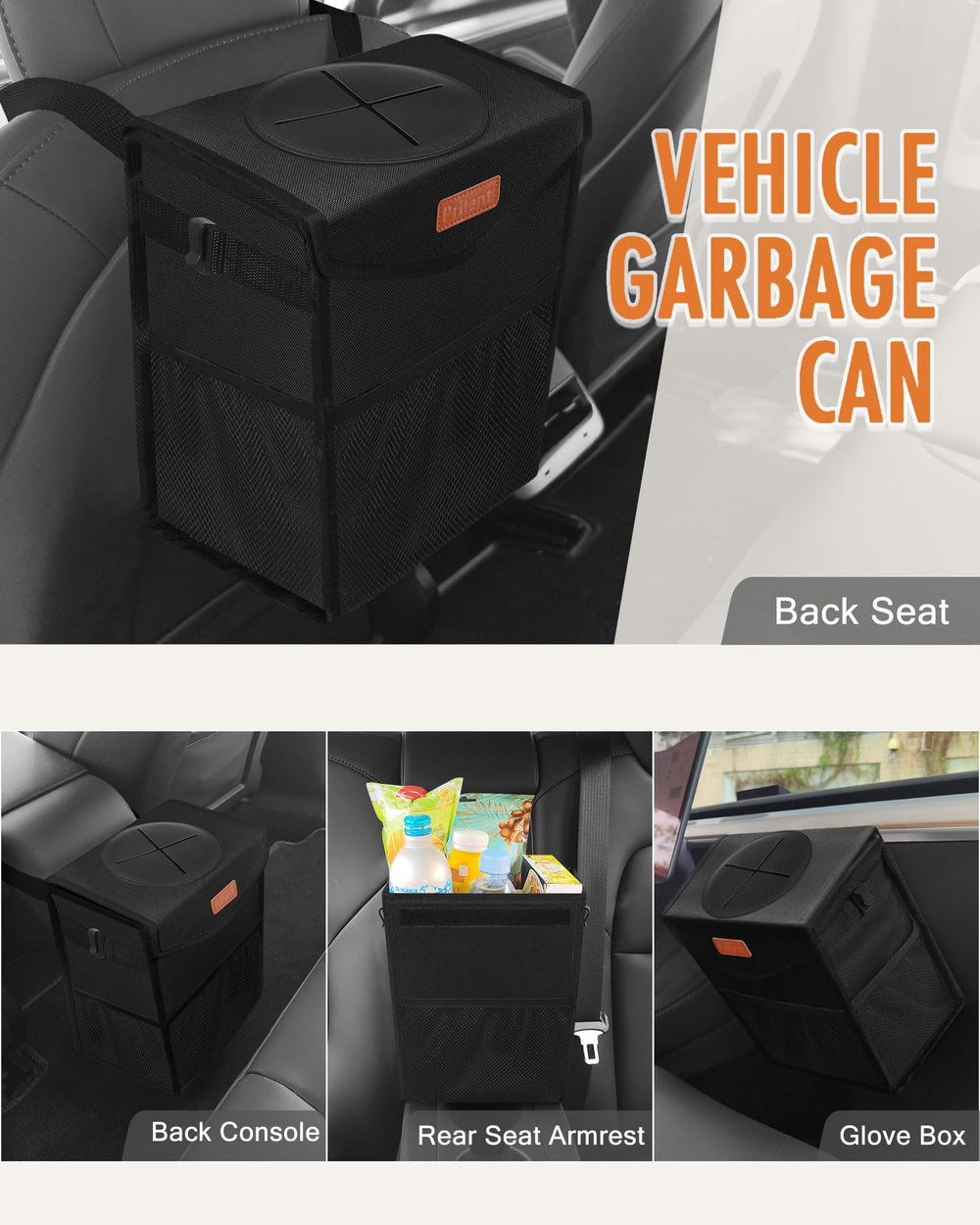 Pritent folded flat for compact storage and easy trunk stowage