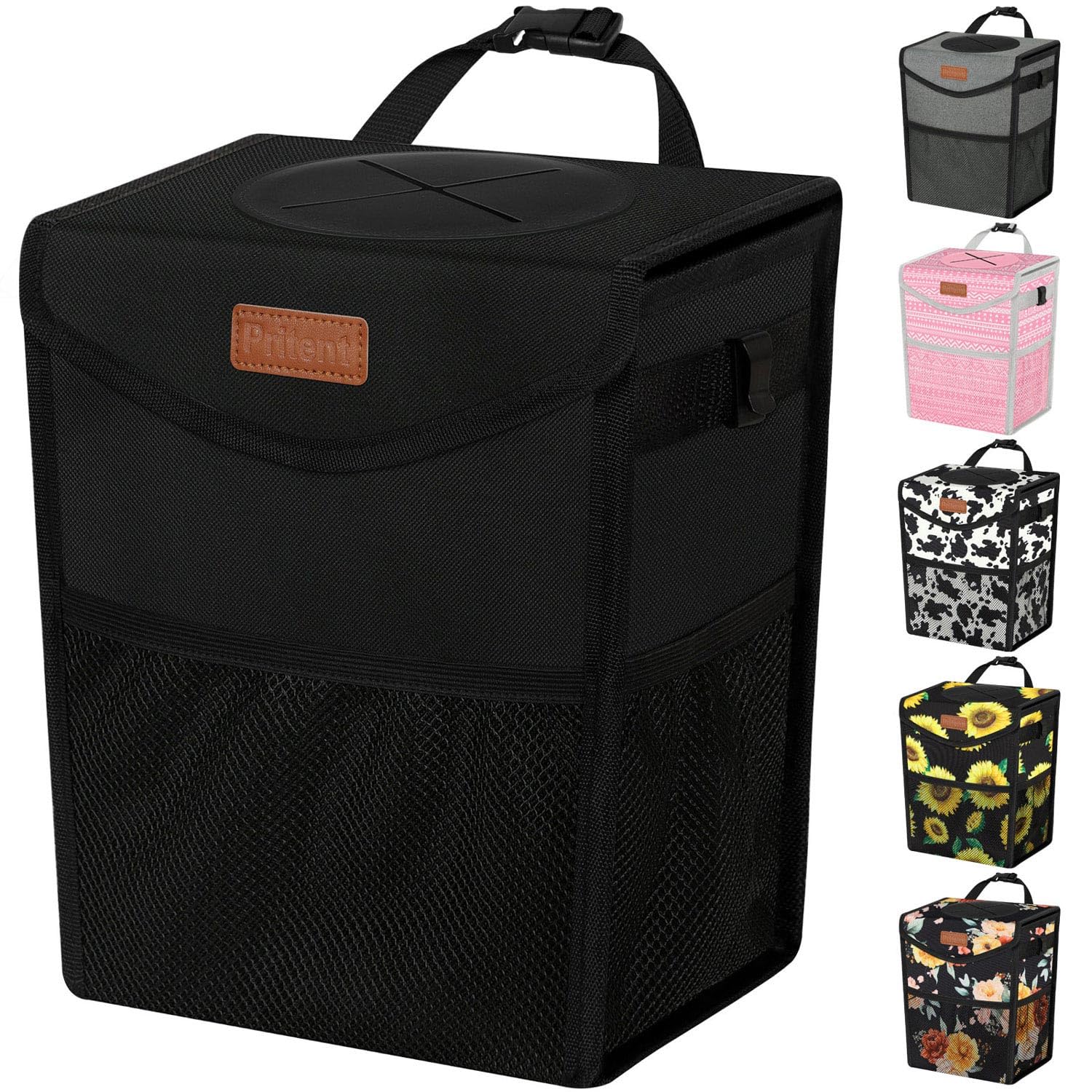 Pritent front view with closed lid showing tidy, odor controlled storage