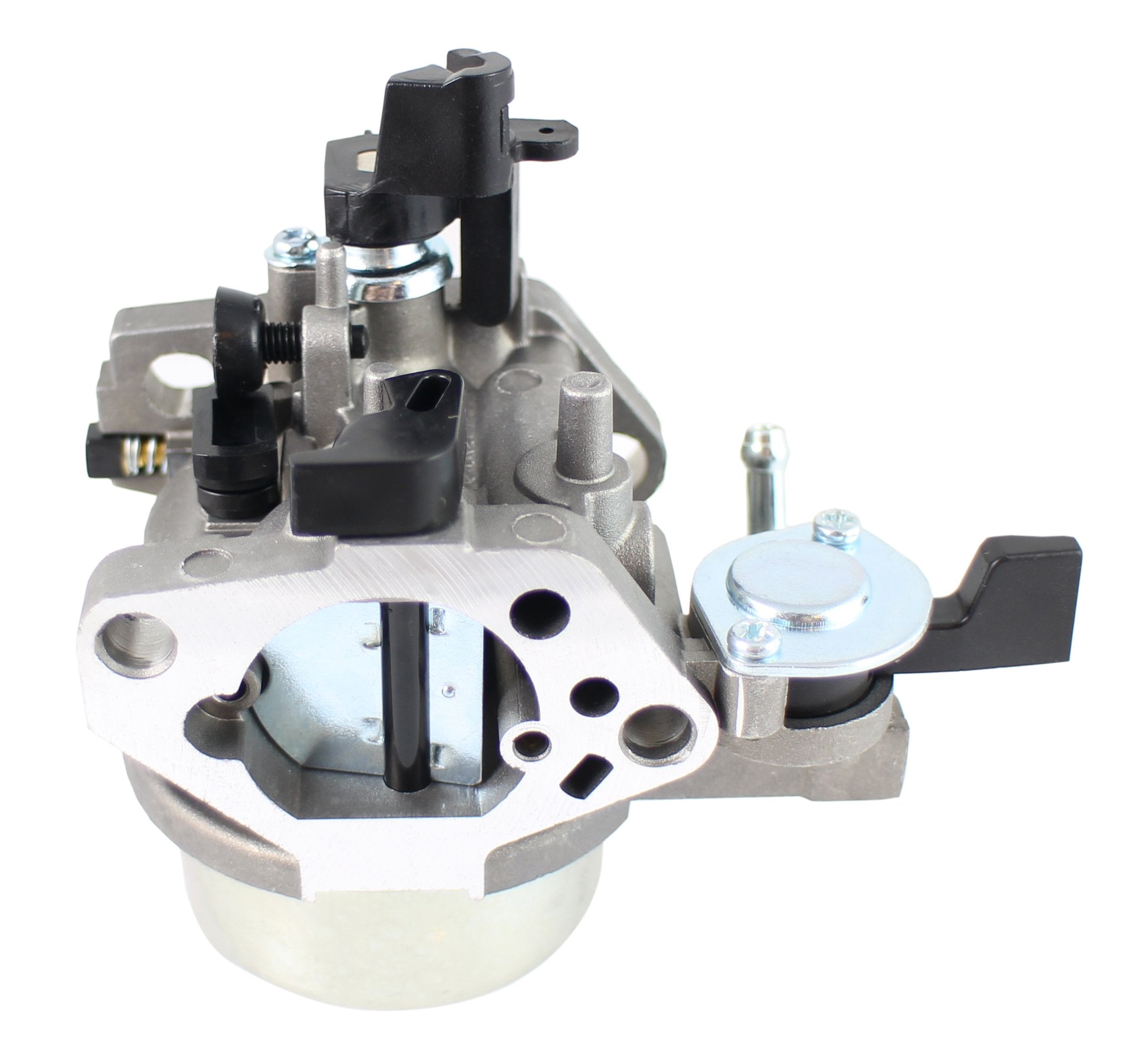 Pro Chaser close-up of jets and throttle showing precision parts for consistent fuel metering