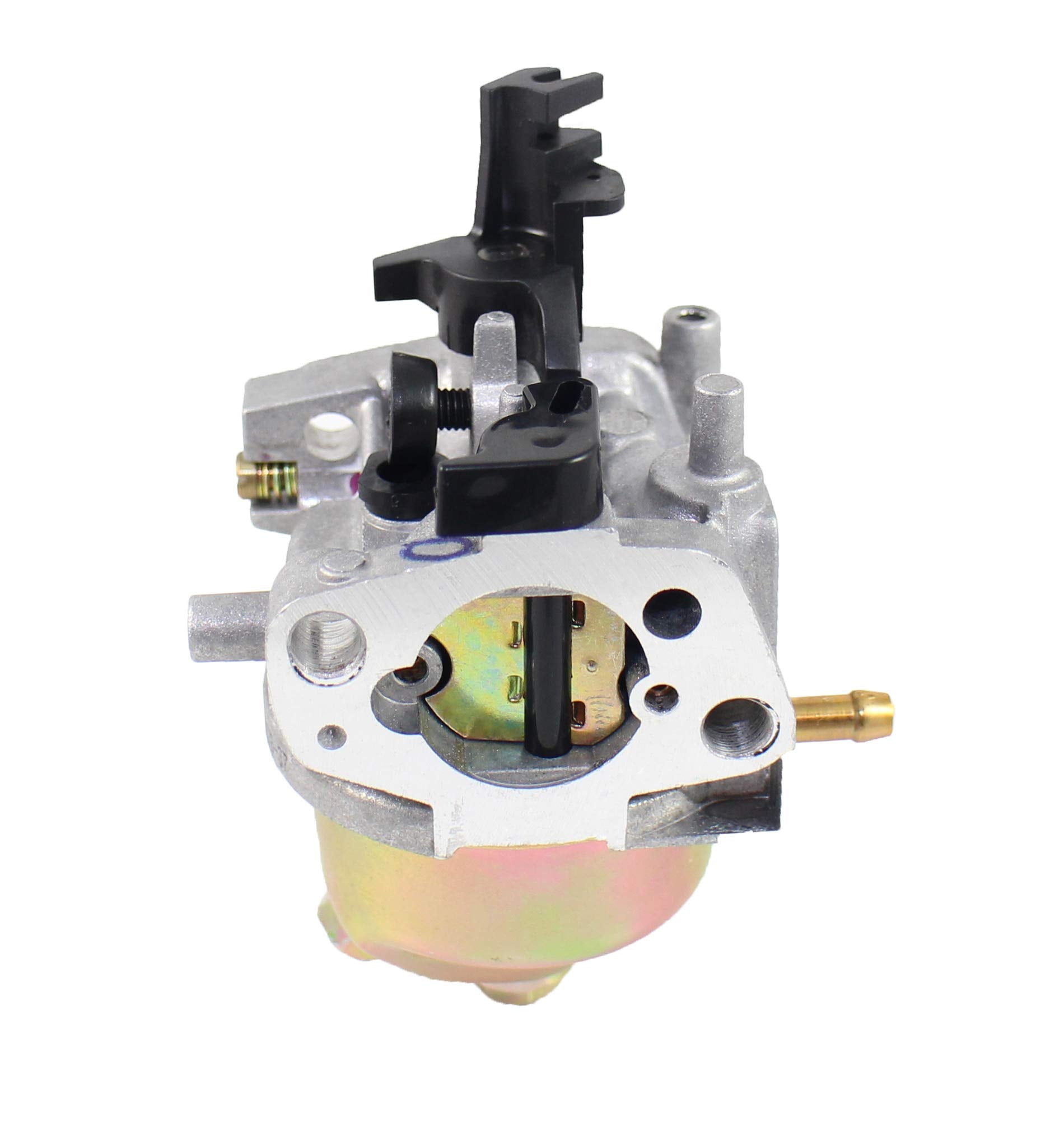 Pro Chaser carburetor installed on a Generac generator, demonstrates correct fitment and restored starting