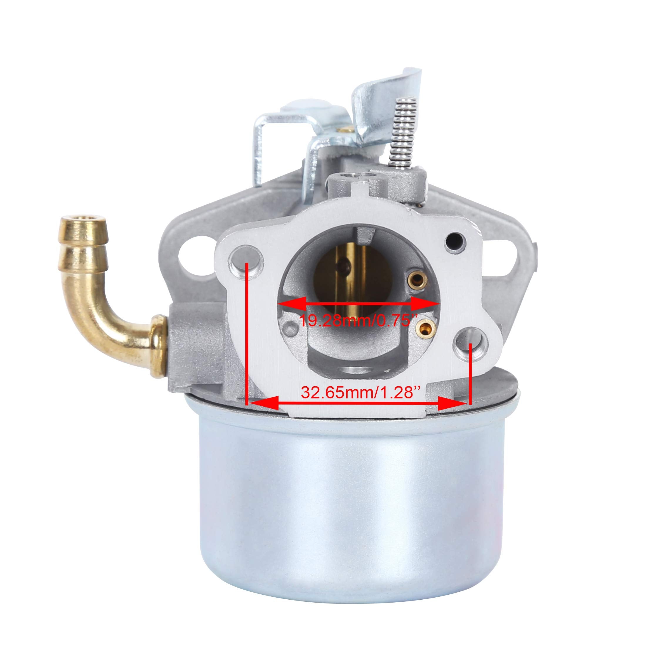 Pro Chaser carburetor close-up of throttle linkage for precise throttle response