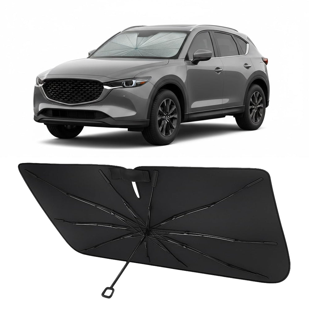 Proadsy front packaging showing Mazda CX-5 tailored fit and quick setup benefit