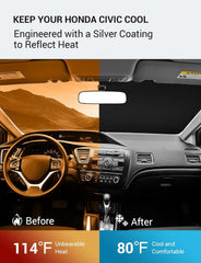 Proadsy interior view showing reduced glare and cooler cabin benefit