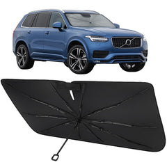 Proadsy front view showing full windshield coverage and secure fit