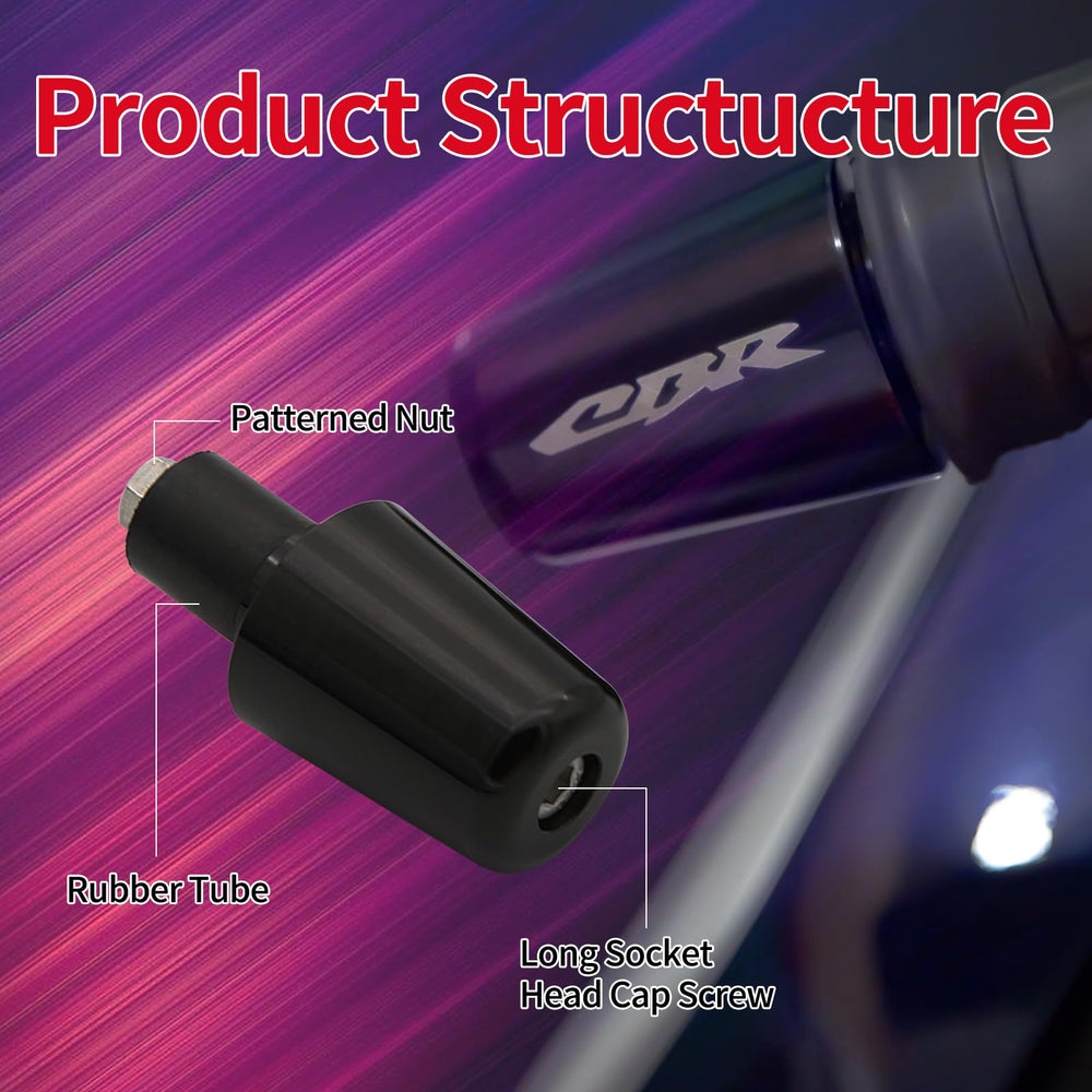 PROCNC installed on a CBR handlebar demonstrating reduced vibration and protection
