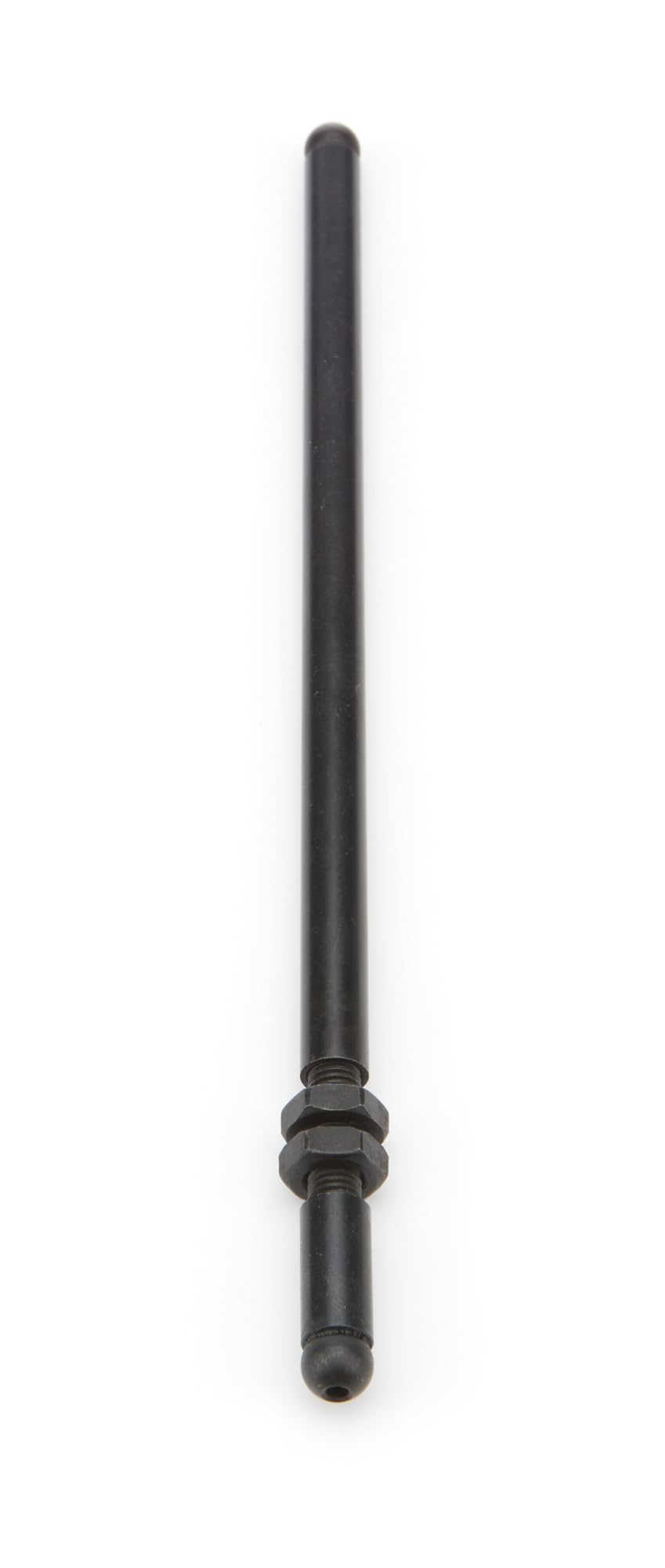 ProForm pushrod front view showing chromoly body and black oxide finish for accurate mock-up