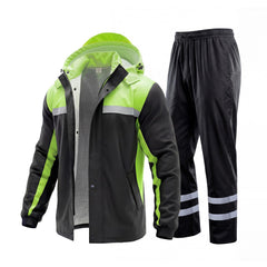 ProHydra front view of jacket and pants showing full waterproof protection