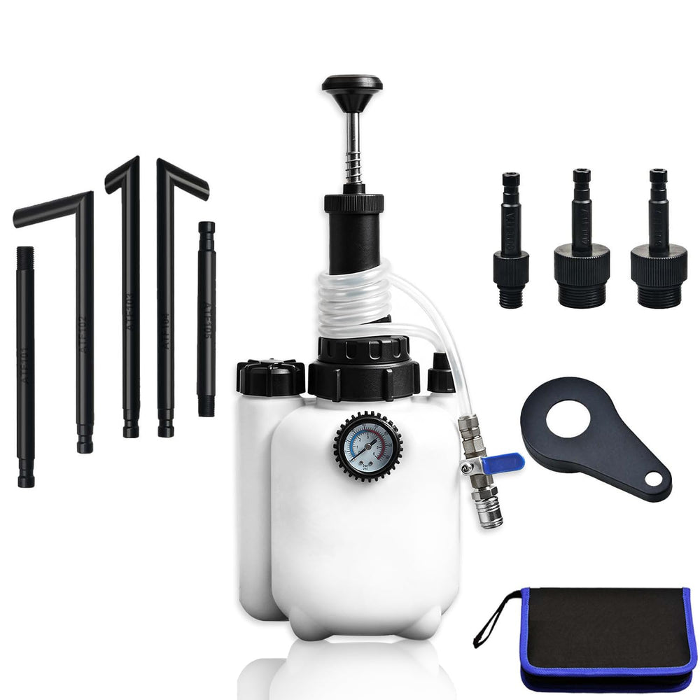 Prokomon front view of packed kit showing complete contents and portability benefit