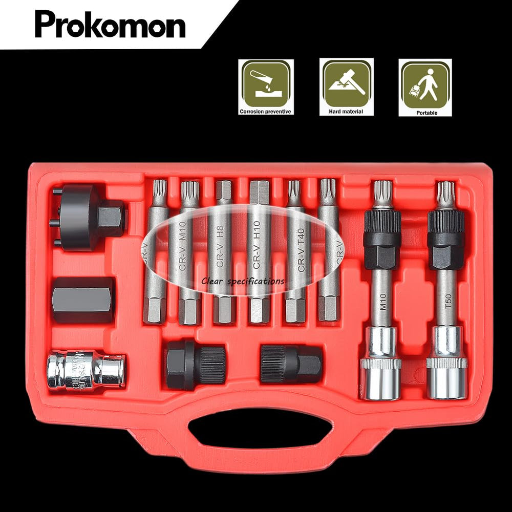 Prokomon short and standard sockets side-by-side for tight-access and versatility benefit