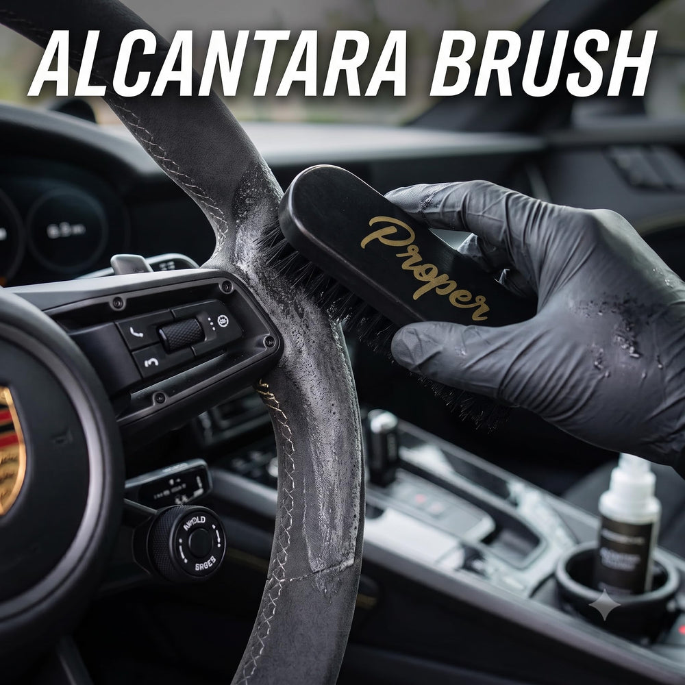 PROPER DETAILING CO. ergonomic handle in hand for comfortable control