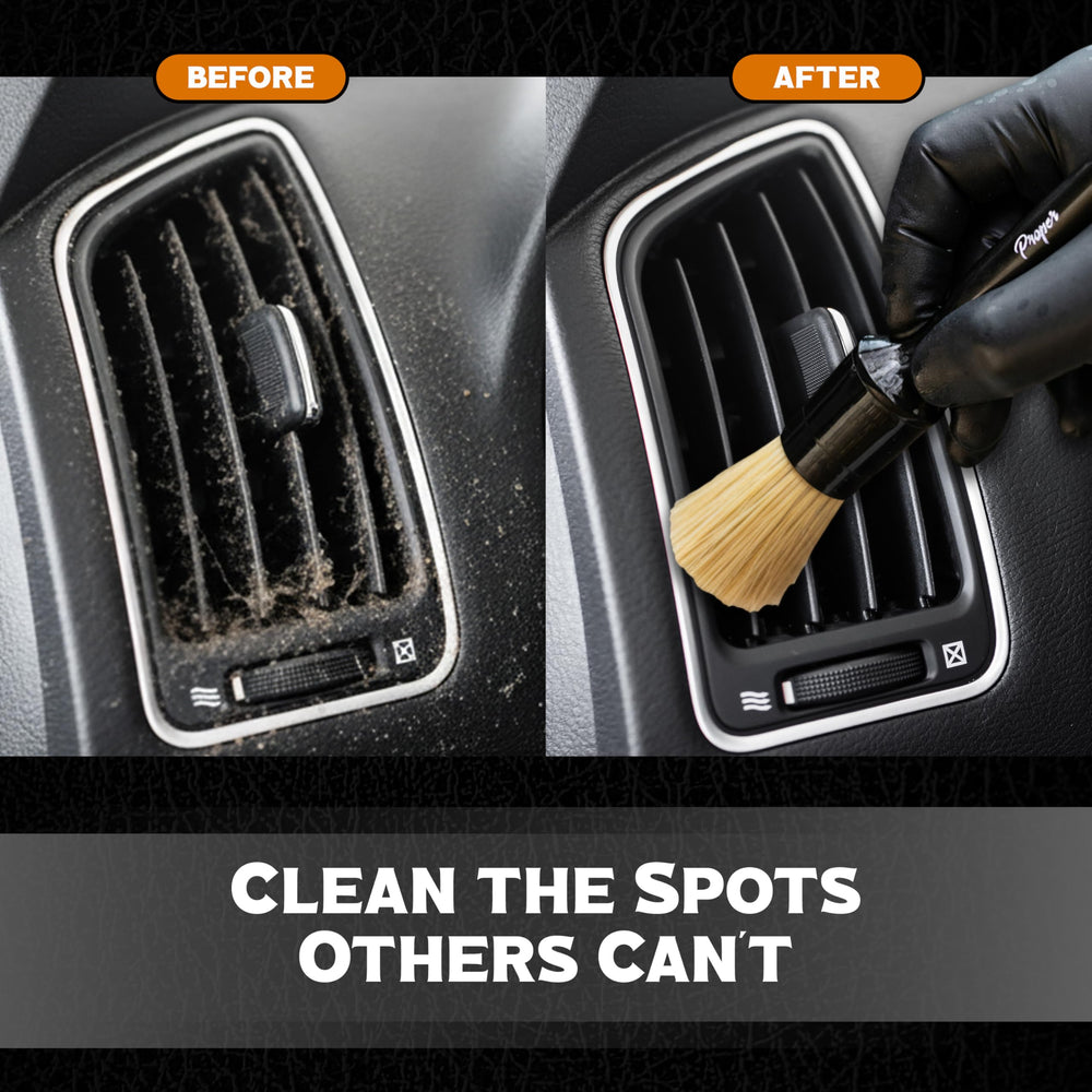 PROPER DETAILING CO. water‑resistant handle texture for secure grip benefit
