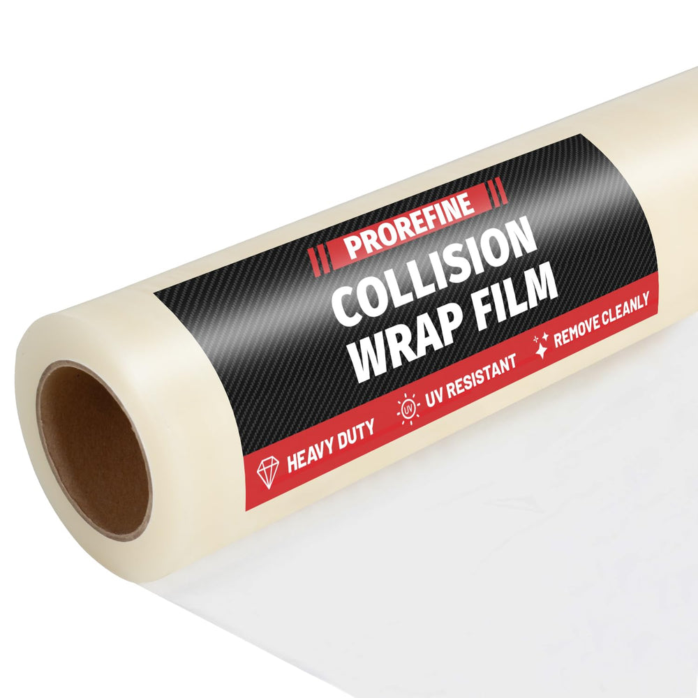 ProRefine front packaging showing clear protective roll and label benefits