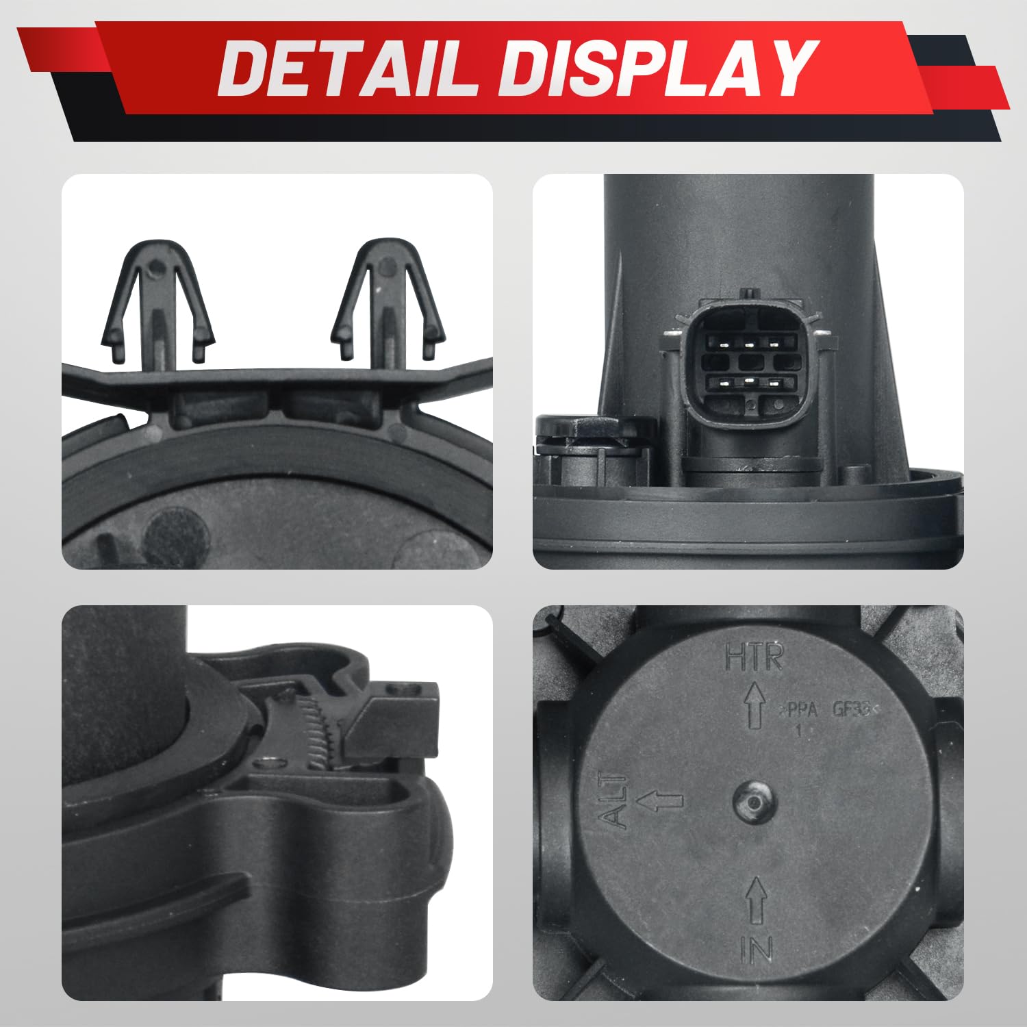 ProRefine valve next to ruler showing dimensions for easy fit verification benefit
