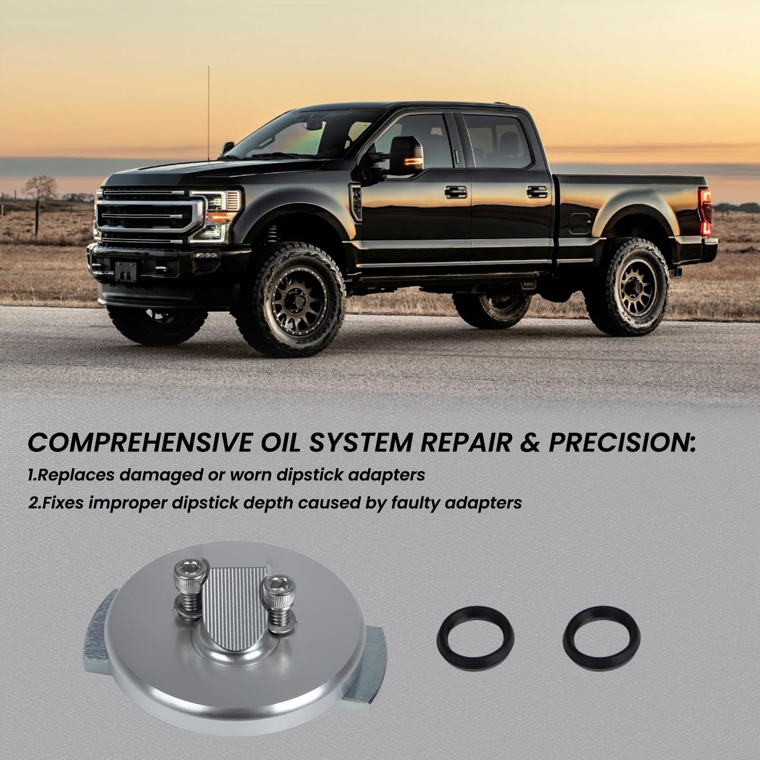 Prosentuo adapter in garage with truck illustrating durable service solution