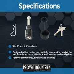 Proven Industries HL1 installed on receiver demonstrating secure fit