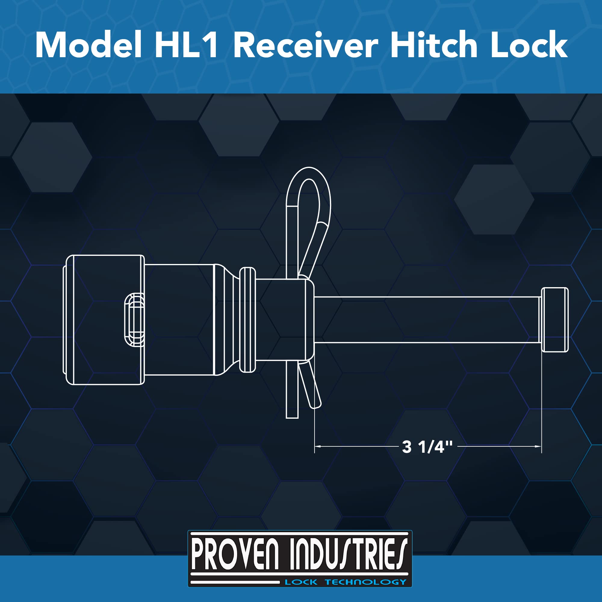 Proven Industries HL1 rubber cap detail protecting keyway from moisture