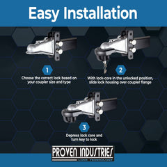 Proven Industries S175 held by hands to show scale and easy handling