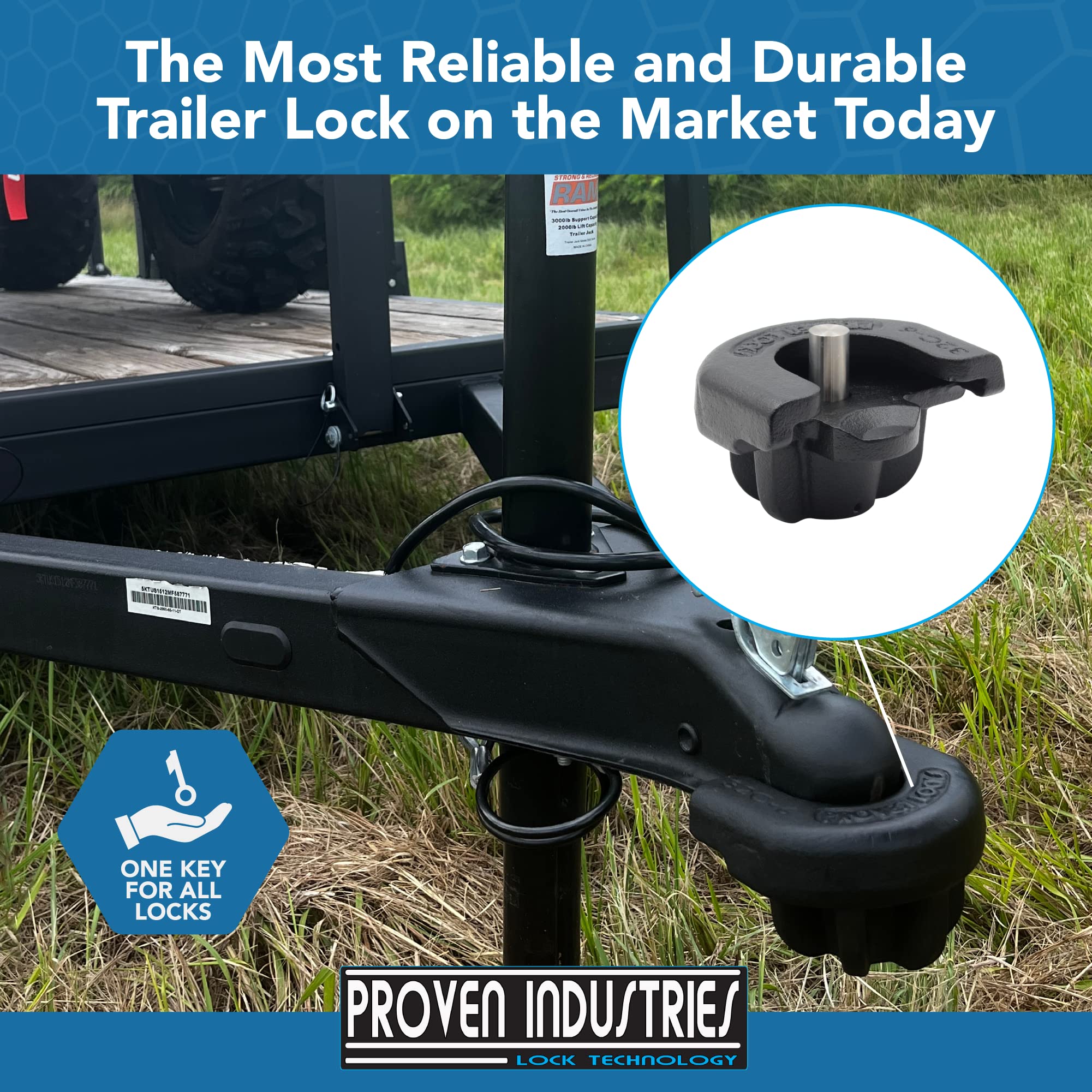 Proven Industries S175 textured powder-coated finish for corrosion protection