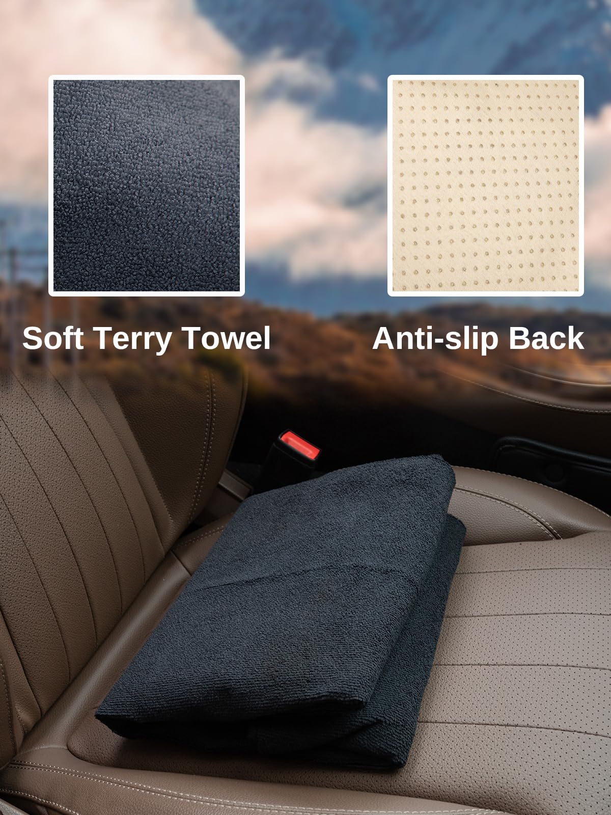 Prpeko adjustable strap and buckle securing cover firmly