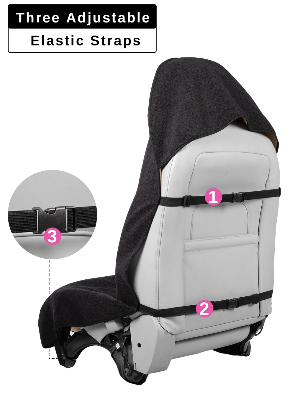 Prpeko side view highlighting airbag compatibility and access