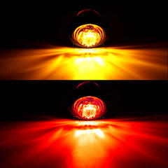 PSEQT close-up of strengthened lens texture showing scratch resistance and bright LED clarity