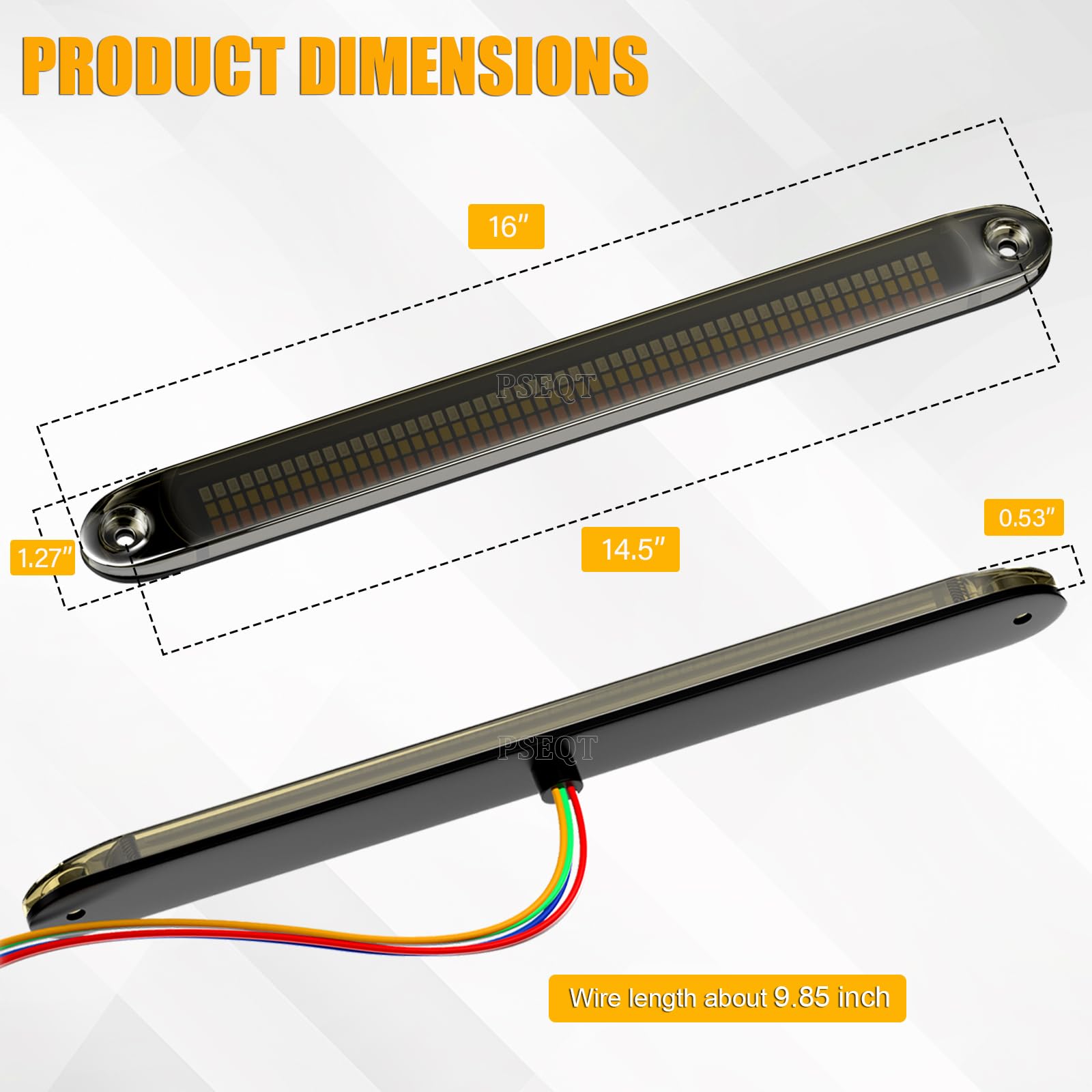 PSEQT packaged with included screws showing ready-to-install kit and secure mounting