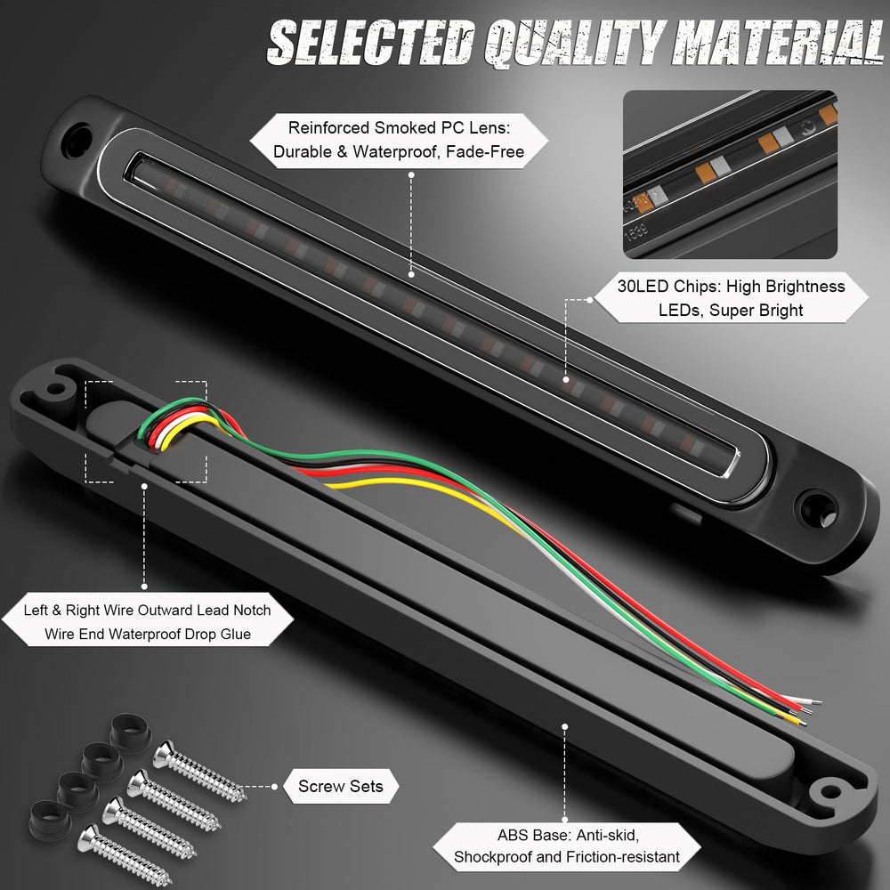 PSEQT slim side profile showing low-profile mounting to reduce snagging benefit