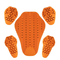 PSLER back protector front view showing coverage and safety