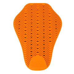 PSLER front view of CE Level 2 back protector showing full coverage and fit